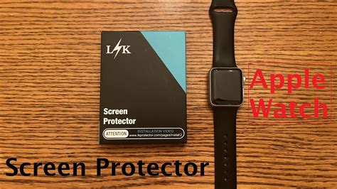 Lk Apple Watch Screen Protector Install