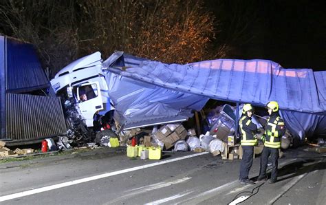 lkw unfall gestern a3