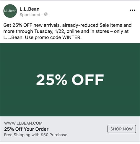 ll bean coupon code reddit