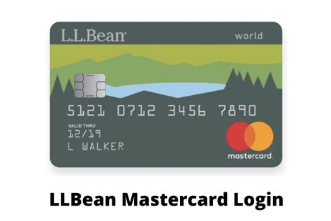 ll bean mastercard login activate