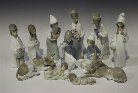 Lladro Nativity Figures