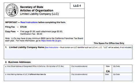 llc registration in california