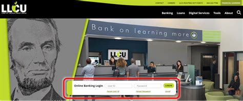 llcu credit union online banking
