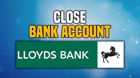 lloyds close current account
