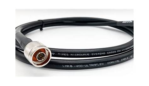 Lmr 400 Coaxial Cable Specifications Times Microwave 3/8" LMR Series