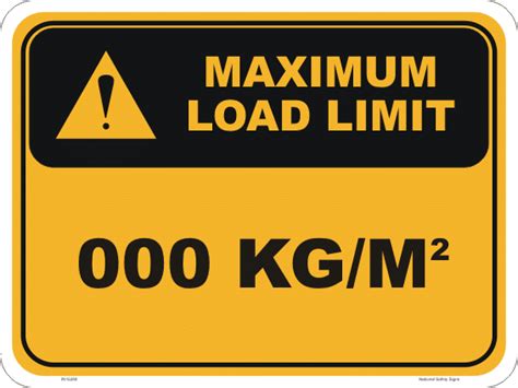 Load Limit Sign Meaning
