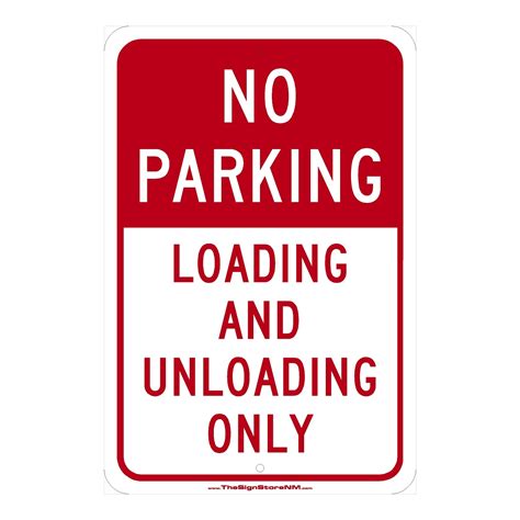 loading and unloading only