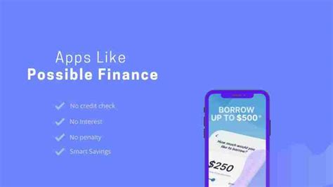 Loan Apps Like Possible Finance