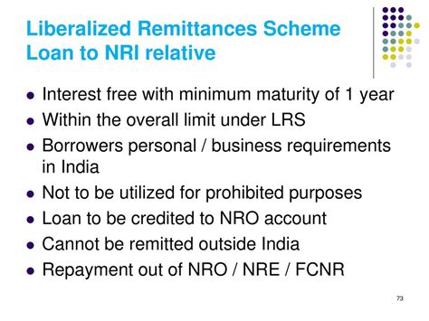 loan from nri relative