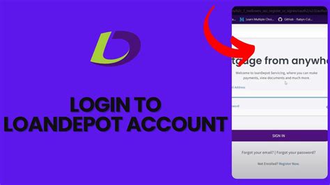 loandepot login