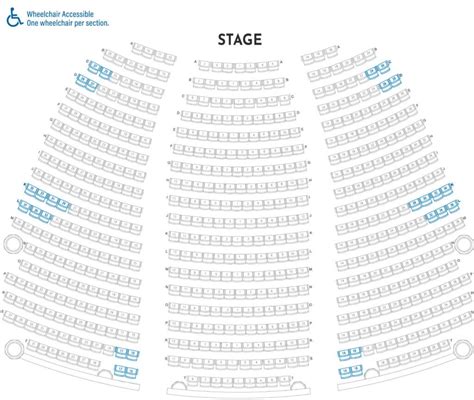 Lobero Seating Chart