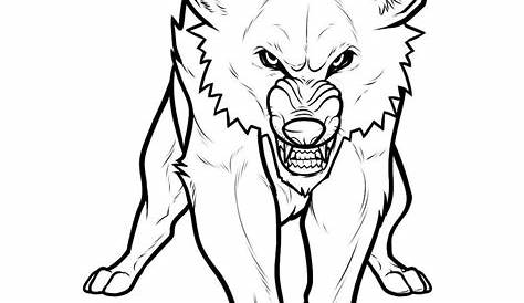 Dibujos de Lobo #10480 (Animales) para colorear – Páginas imprimibles