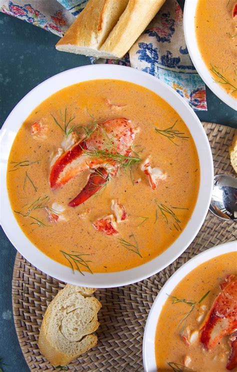 Lobster Bisque Using Frozen Lobster