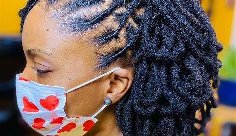 Loc Hairstyles For Girls Petal Ponytails With s Dreadlock Black Faux s
