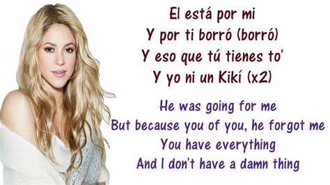 loca shakira lyrics spanish