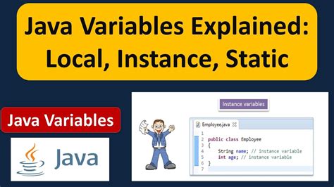 local and instance variable in java