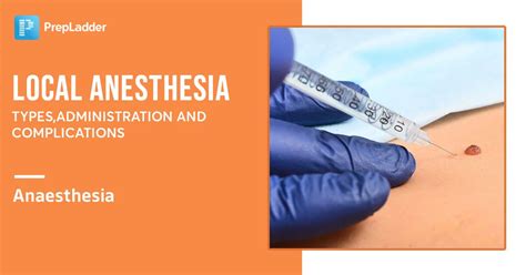 Local Anesthesia Diarrhea