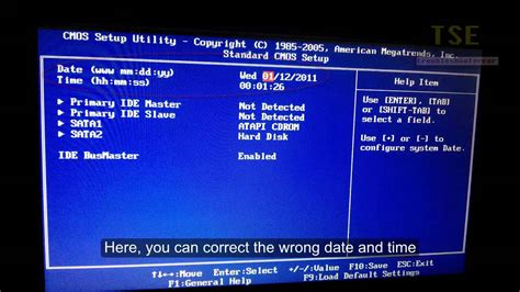 Local Cmos Clock Is Wrong