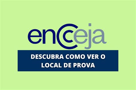 local de prova do