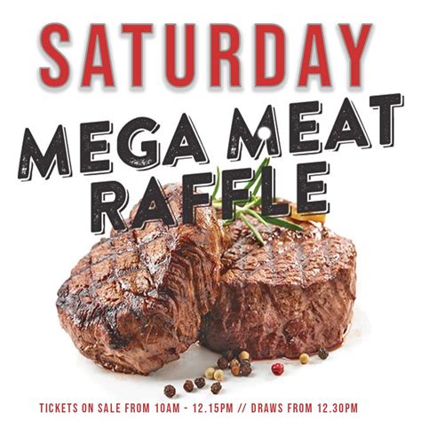 local meat raffles near me this weekend