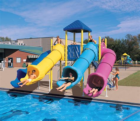 Local Pool With Slides