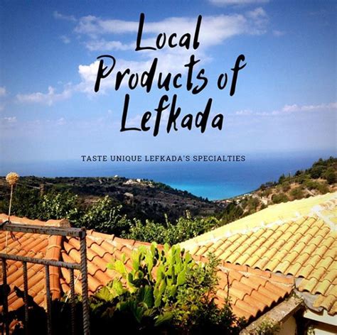 local products Lefkada