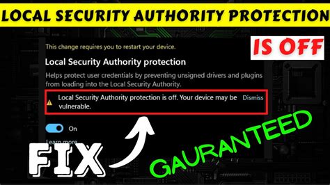 local security authority protection nexus