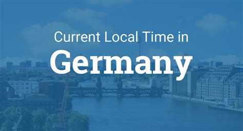 local time in germany