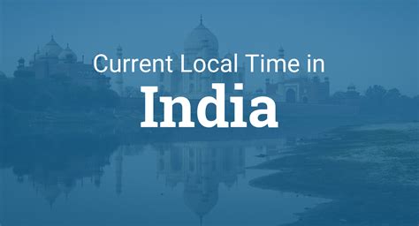 local time in india today