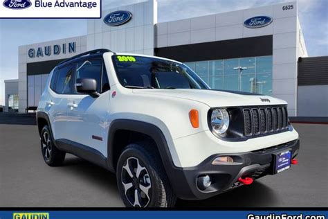 local used white jeep renegade for sale