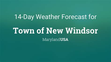 local weather forecast new windsor maryland
