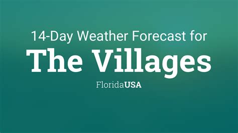 local weather the villages fl