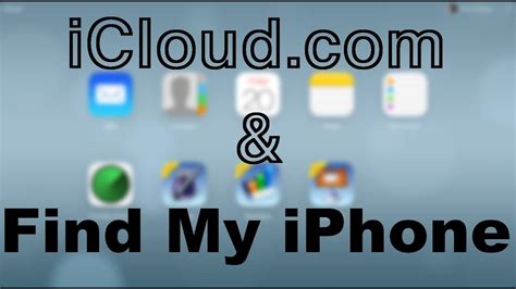 locate my phone for free with icloud