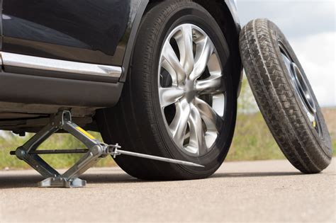 Locating Necessary Tools for Changing Flat Tire