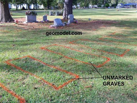 locating old graves without markers
