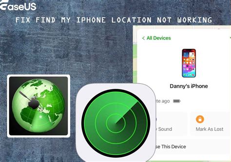 Location Finder Iphone Not Working
