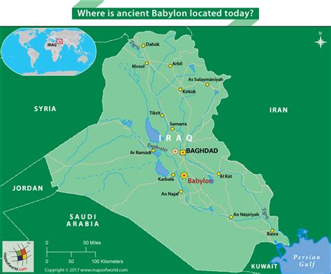 Location Of Babylon Today