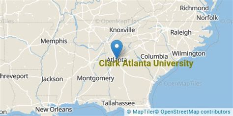 location of clark atlanta university