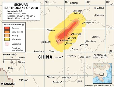 location of earthquake in china