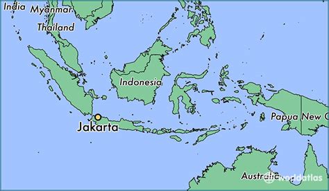 location of jakarta indonesia