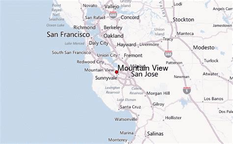 location of mountain view ca