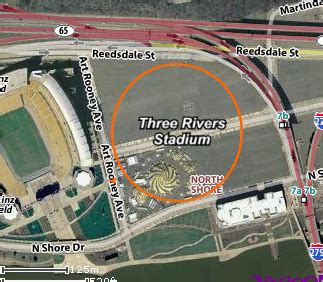 location of three rivers stadium