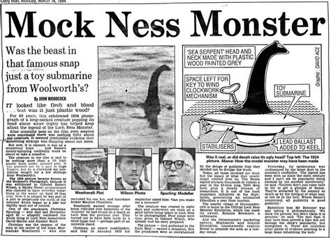 loch ness monster news article