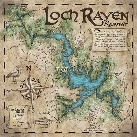 Loch Raven Map