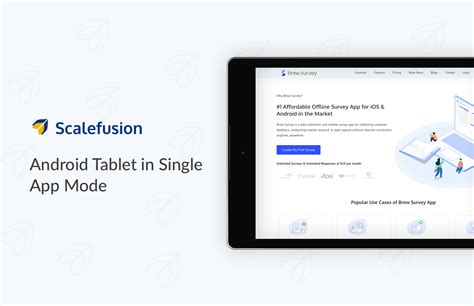 How to Lock Your Android Tablet to One App Using Scalefusion MDM