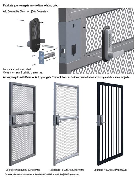 Lock Box Gate