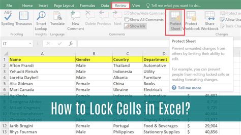 Lock Cells In Excel Google Docs