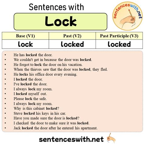 Lock Examples In Sentences