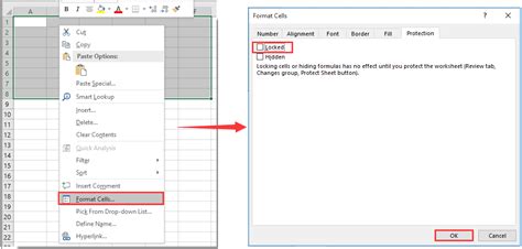Lock Excel Cell Height