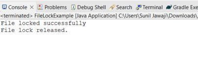 Lock In Java Geeksforgeeks